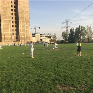هفته اول تمرینات مدرسه فوتبال